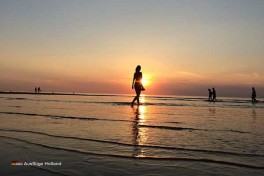 Urlaub am Strand in Holland