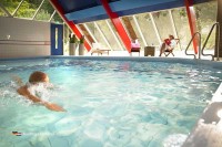 Schwimmbad mit Infrarot Sauna Hotel Holland Niederlande