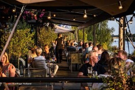 Restaurant mit Biergarten in Holland