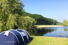 Camping am Wasser in Holland