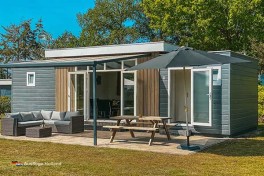 Luxuriöses Chalet mit Klimaanlage mieten auf Camping De Achterste Hoef in Nordbrabant Holland
