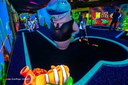 Glowgolf und Indoor-Minigolf in Holland