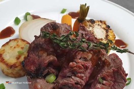 Gutes Essen bei Hotel Heere in Holland