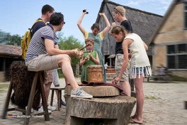 Freilichtmuseum präHistorisches Dorf in Holland