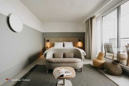 Alle luxuriösen Zimmer und Suites des Strandhotels bewegen sich zwischen Komfort und Superior bis hin zu Luxus en Suite