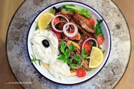 Gyros essen in Amsterdam
