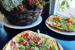 Flammkuchen essen in Wassenaar Holland