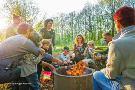 Wohnmobilplatz in der niederländischen Provinz Flevoland