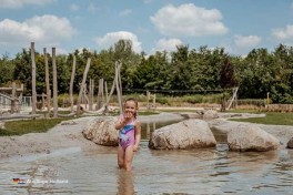 Einzigartiger Wasserspielplatz