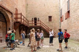 Schloss Loevestein hatte immer nur militärische Funktion und wurde niemals von einer adeligen Familie bewohnt