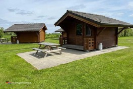 Blockhütten Wanderhütten Camping Giethoorn Holland