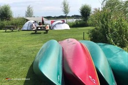 Camping mit Wassersportaktivitäten in Holland