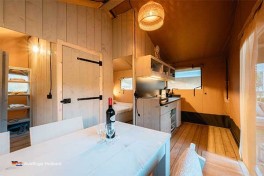 Geräumige Safarizelt mieten in Holland