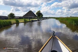 Kanufahren nahe Amsterdam in Holland