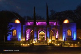 Fest des Lichts im Freilichtmuseum Holland