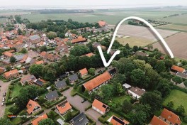 Das Dorf Zonnemaire auf Schouwen-Duiveland in Zeeland Holland