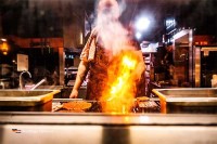 Grillrestaurant in der niederländischen Provinz Nordbrabant Holland