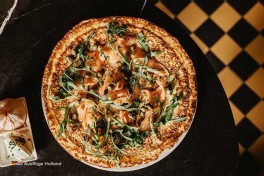 Pfannkuchen-Spezialität mit Räucherlachs im Restaurant Hendrik Vreeland Utrecht