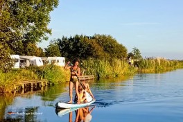 Camping am Wasser in Holland