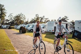 Wohnmobilstellplatz in der niederländischen Provinz Nord-Brabant