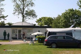 Moderne Sanitäranlagen Camping Zeeland Niederlande