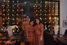 Indonesischen Restaurant Holland nahe der deutschen Grenze