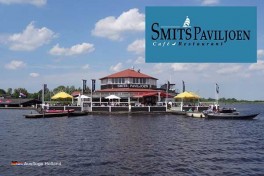 Restaurant und Bootsverleih Smits Pavillon in Giethoorn Holland Niederlande