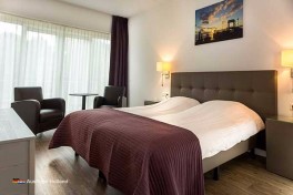 Hotel auf niederländischen Watten